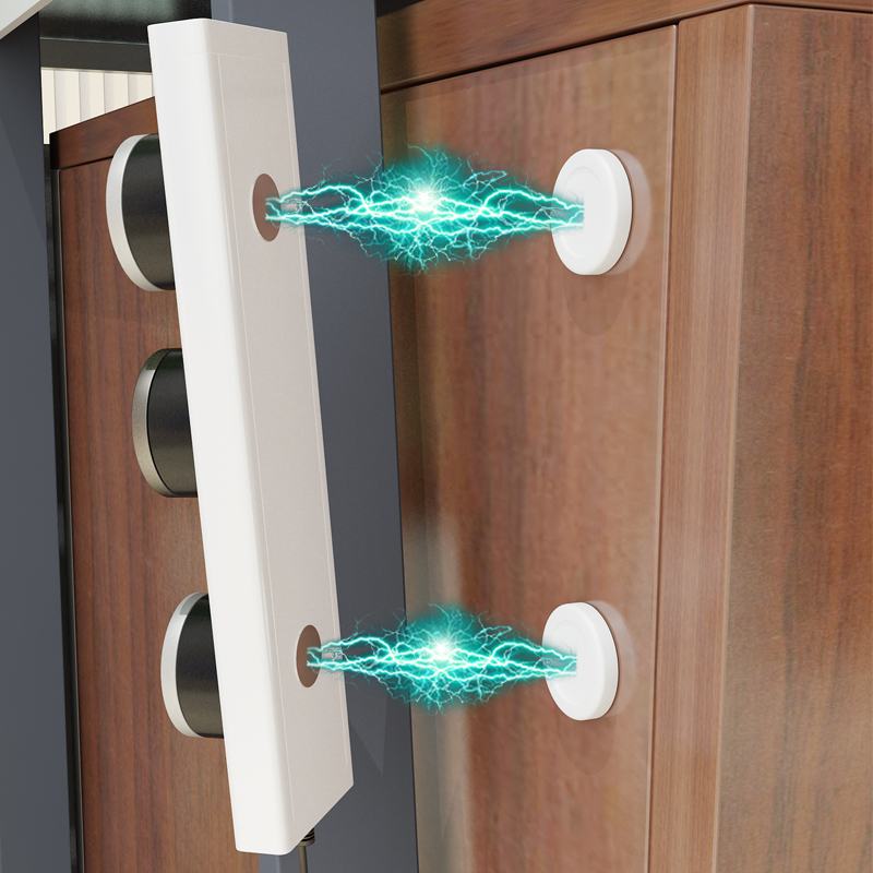 10 Pairs Strong Magnetic Hooks Wall Mount Remote Control Mag