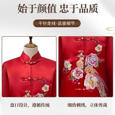 新品寿衣女寿老衣女全套女老人寿终衣服百年衣寿服妈妈殡葬冲喜现