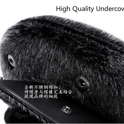 Beret Cap Autumn Winter Hat Men Earflap Cap Male Ivy Newsboy