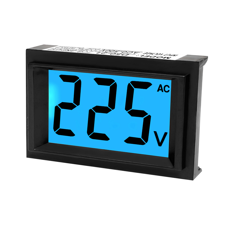 。0-500V调压器用交流电压表液晶显示数显表头替91L18指针表D50-2