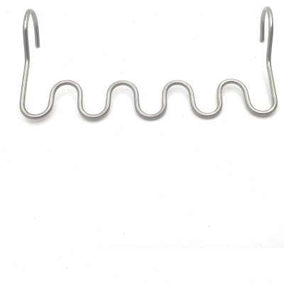 CA防风卡扣波浪形挂钩圆管晾衣杆固定扣衣物间隔304不锈钢免拆免