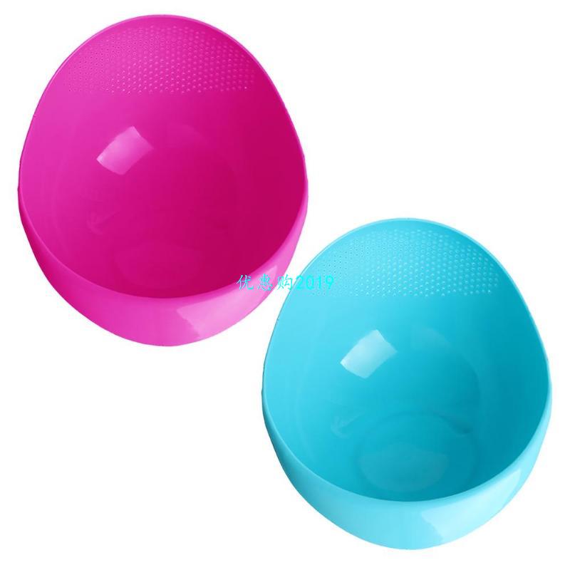 Thicken Kitchen Rice Washing Colander Basket Plastic Straine