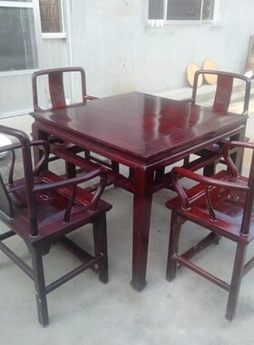 老家具旧物品老桌椅板凳条凳官帽椅老物件复古怀旧装饰民俗馆摆件