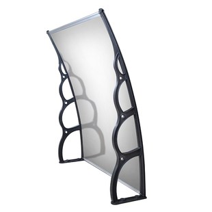 塑钢支架雨棚防雨雨晒门窗阳台露台雨挡空调雨搭安装户外