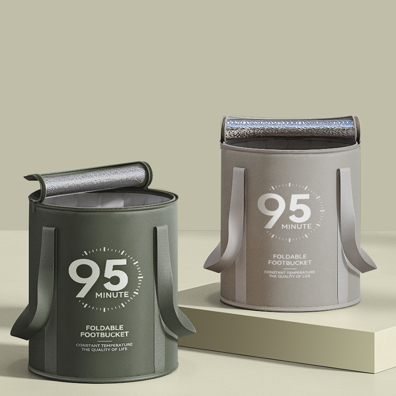 可折叠泡脚袋保温熏蒸泡脚桶过小腿家用便携式足浴神器洗脚盆恒温