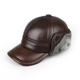 Quality Layer Genuine Hats High First Leather Winter Cowhide
