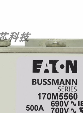 170M5560 巴斯曼快速陶瓷直流熔断器保险丝底座熔断丝低压熔断体