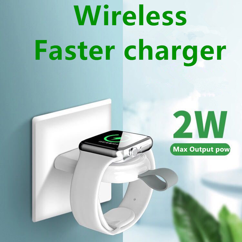 Wireless Charger 2 In 1 For  Watch 6 5 4 3 Se Series IWatch