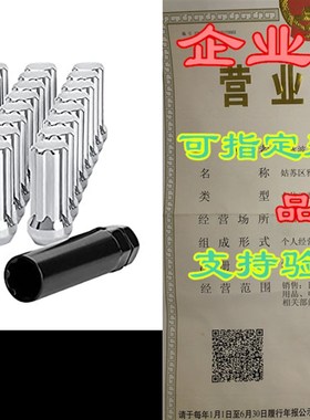 Dynofit 9/16-18 Wheel Lug Nuts, 9/16 32 Chrome Lugnuts wi