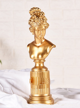 北欧树脂人物女神人像雕塑雕像工艺术品摆设样板房间拍摄道具摆件