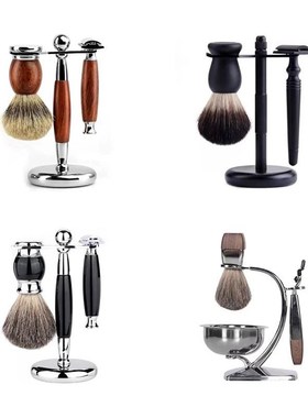 MCCOBB意式高奢样板间男士复古剃须刀梳妆台衣帽间边柜软装摆件