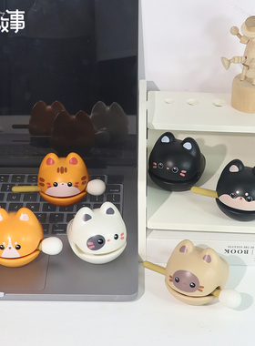 可爱木鱼敲生日礼物搞怪解压女生闺蜜送男生女生送老师小摆设礼物