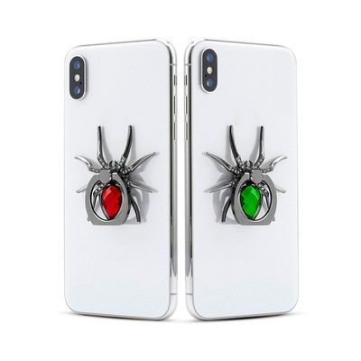 Universal Luxury Biling Diamond Metal Spider Mobile Phone Fi