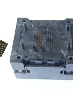 BGA152/132下压老化空座 nandflash测试座烧录座清空座 机器化