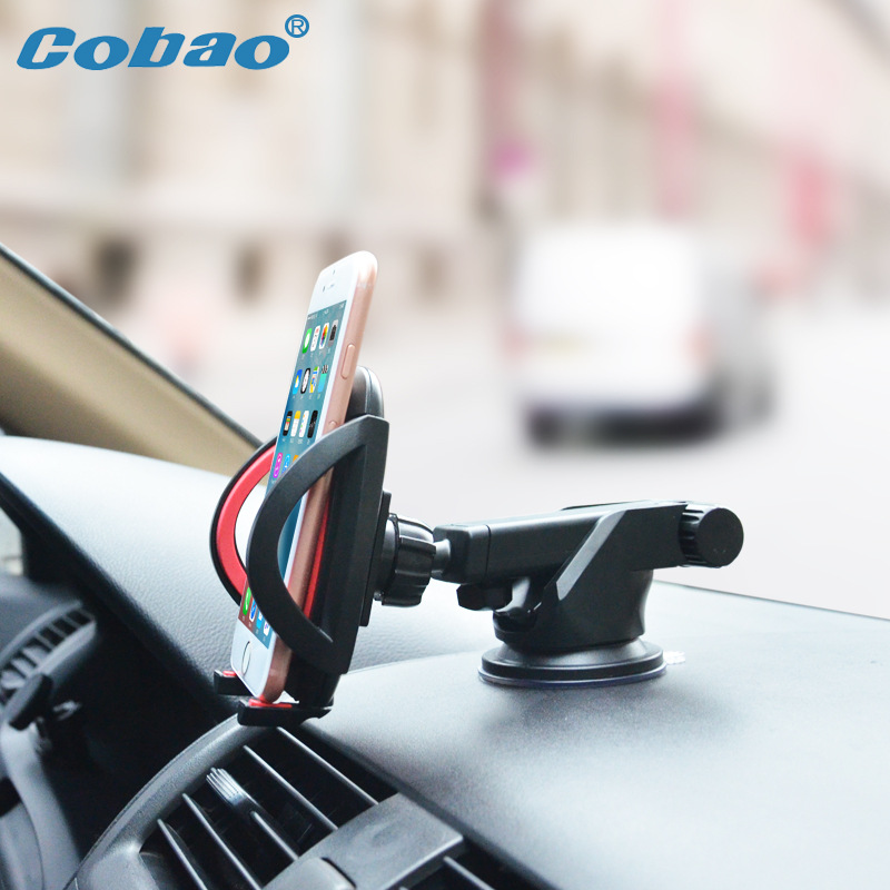 新款 汽车车载手机支架 车载仪表台 挡风玻璃吸盘架 手机通用导航
