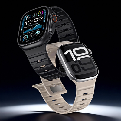 清歌适用iWatch磁吸运动表带