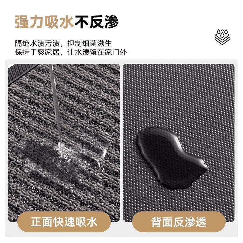别地垫入脏户门垫大进门耐加厚高级防滑垫子家用免洗门墅HQG口门 - 实物图
