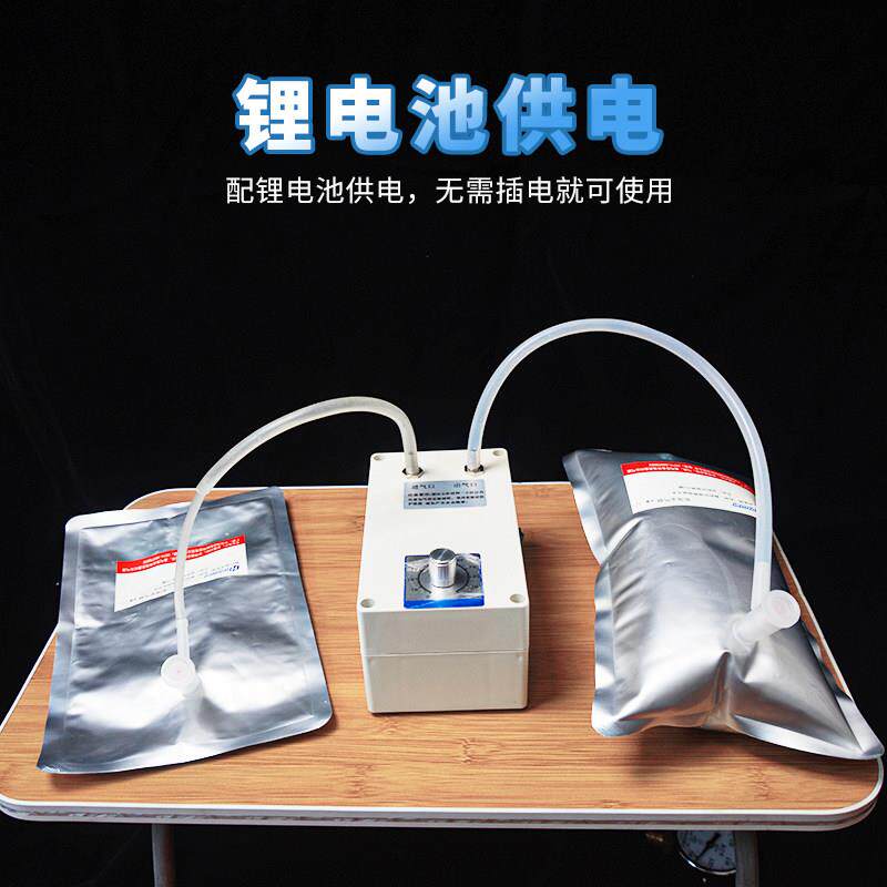 小型负压机打气抽真空泵吸气隔膜抽滤气体采样泵循环220V转12V