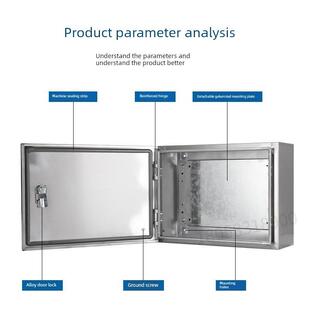 室内304不锈钢配电箱基业箱控制箱电控箱电气控制柜成套接线订做