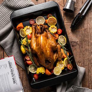 LePantry陶瓷商用可明火烤盘大号烤箱专用烤鱼盘烤鸡盘子吃播盘子