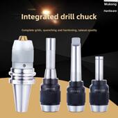 集成自紧钻卡盘R8铣床直柄Bt 403050车床莫氏锥柄钻卡盘1316