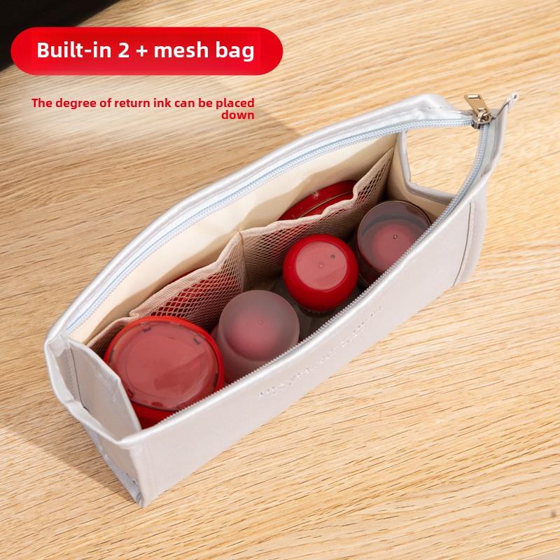 印章化妆品袋方便公司回墨公章光敏印章财务印章储物盒会计印章盒