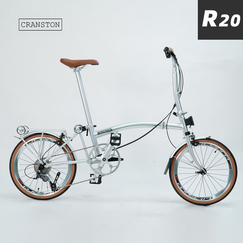 CRANSTONR20三折叠自行车成人