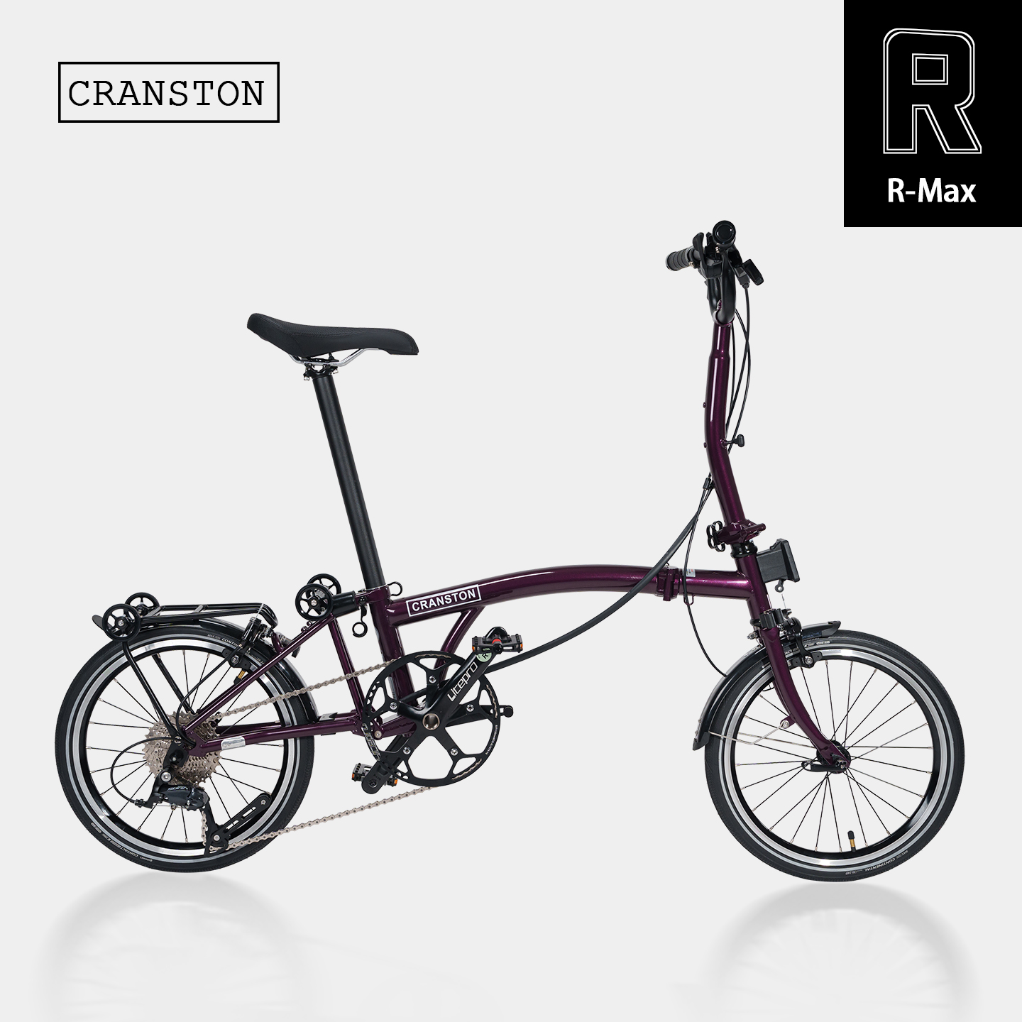 幻影紫R9Max三折叠自行车