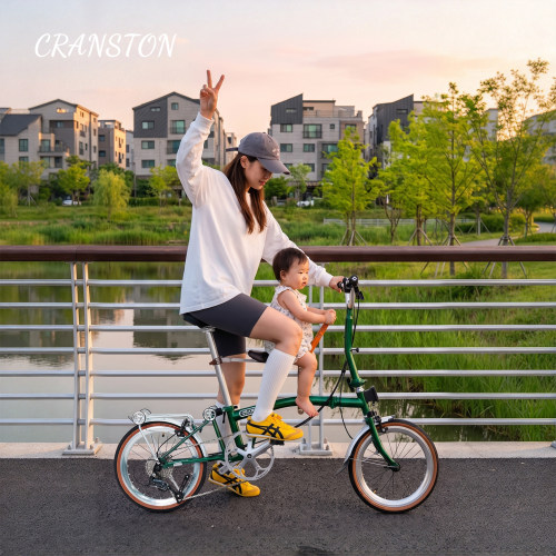 CRANSTON三折叠小布自行车通勤