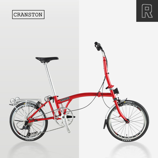 三折叠自行车成人超轻便携复古单车20寸9速男女同款 CRANSTON R20