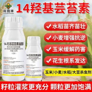 羟基芸苔素甾醇农田地小麦玉米水稻花生苗齐壮根解药害调节剂用药