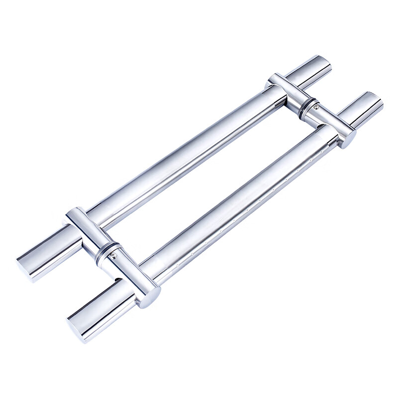 加厚钢化玻璃门把手玻璃门拉手扶手大门大拉手孔距可调不锈钢手