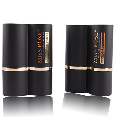 Eyes Pencil, Black Gel Eyeliner, Long-Lasting Waterproof