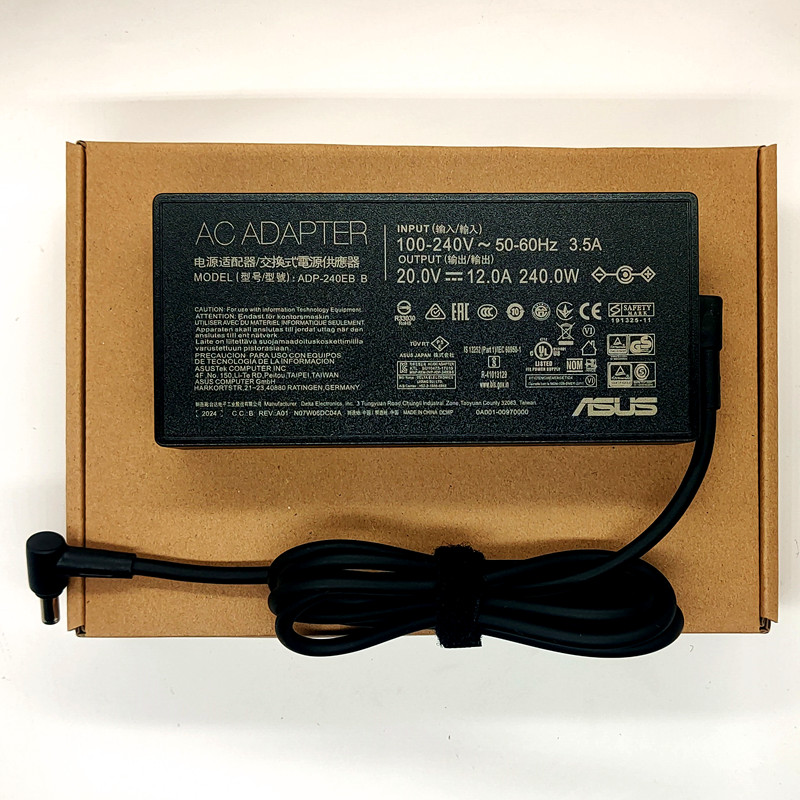 原装华硕ROG幻16魔霸5Sierra笔记型电脑电源配接器240W20V12A充电