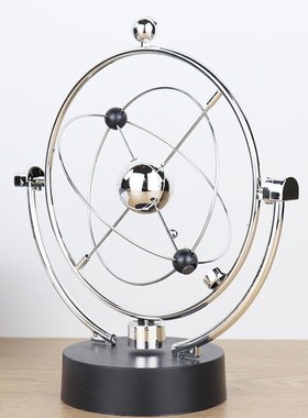 混沌摆件永动机仪磁浮牛顿摆球办公桌创意装饰品客厅书房装饰