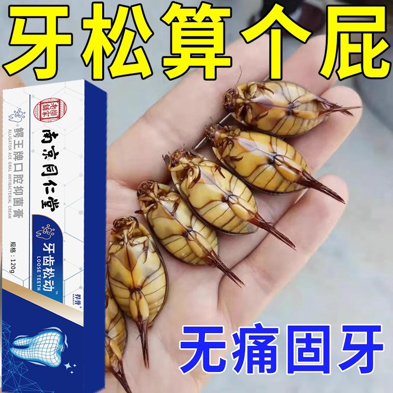 【牙龈萎缩能修复】牙周炎牙松动牙龈肿痛出血牙根外漏固齿牙膏