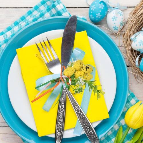 极速Rings Easter Serving Napkins Buckle Holder Beautiful Gif