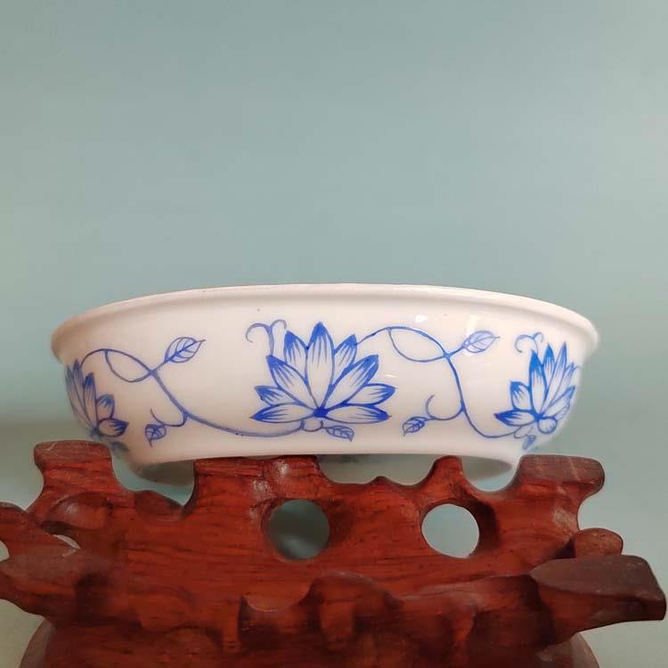 全手绘陶瓷小鸟洗澡盆鸟食罐鸟笼配件金青绣眼红子贝子珍珠鸟适用