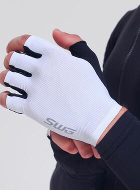 SWG春夏季自行车骑行手套半指男女公路山地单车装备减震透气手套