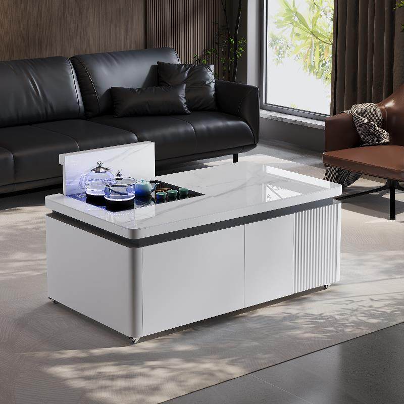 多功能升降智能茶几电视柜泡茶客厅岩板茶台一体家用现代简约功夫,住宅家具,茶几,淘宝优惠券,粉丝福利购,淘宝优惠卷