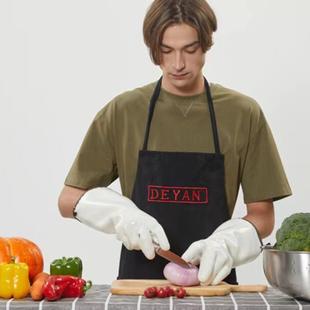 食品级耐高温防烫隔热硅胶五指灵活手套厨房烘焙微波炉烤箱烧烤用