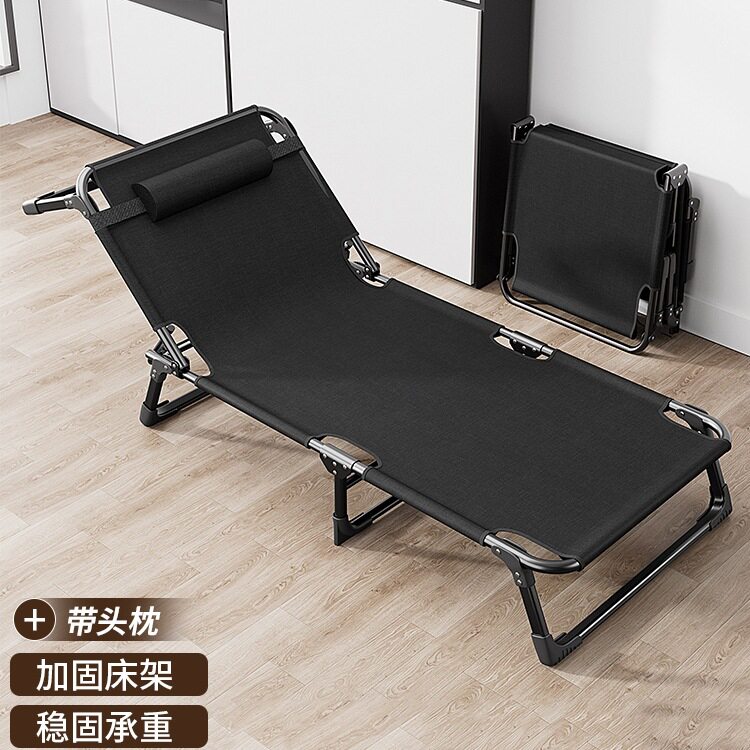 艾臣折叠床办公室午休午休躺椅单人午睡床医院陪护便携式躺J*