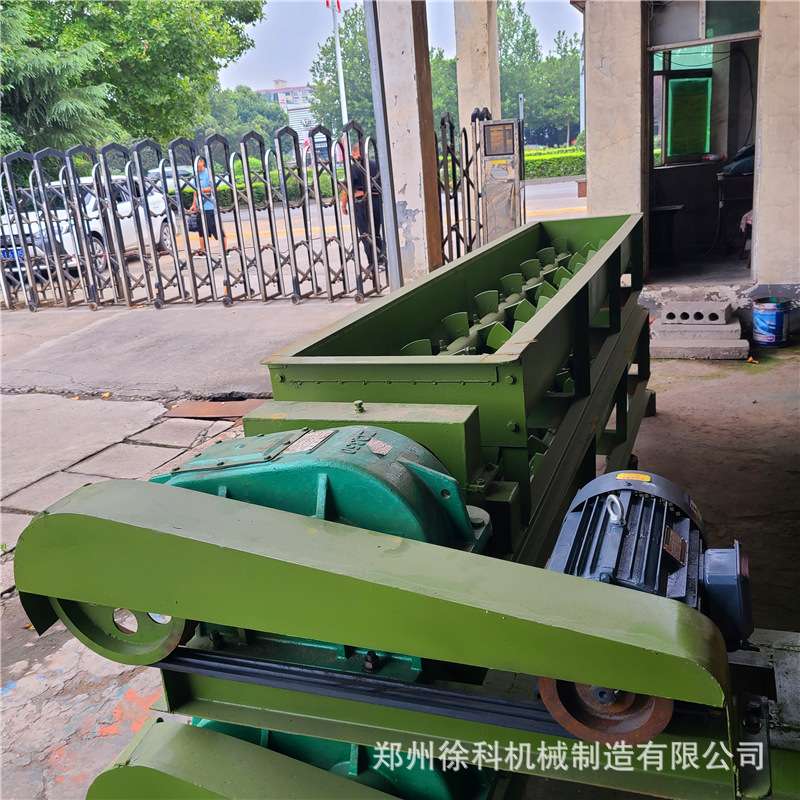 连续式双轴搅拌机 工业污泥双轴桨叶式混合机 矿渣干粉拌料机