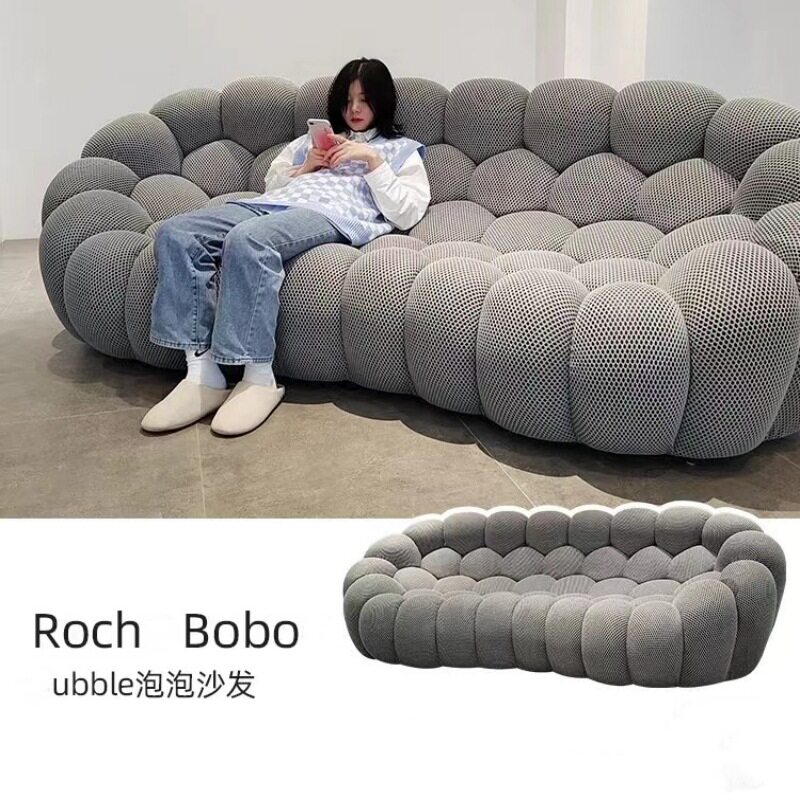 软萌到骨子里的泡泡龙单人沙发