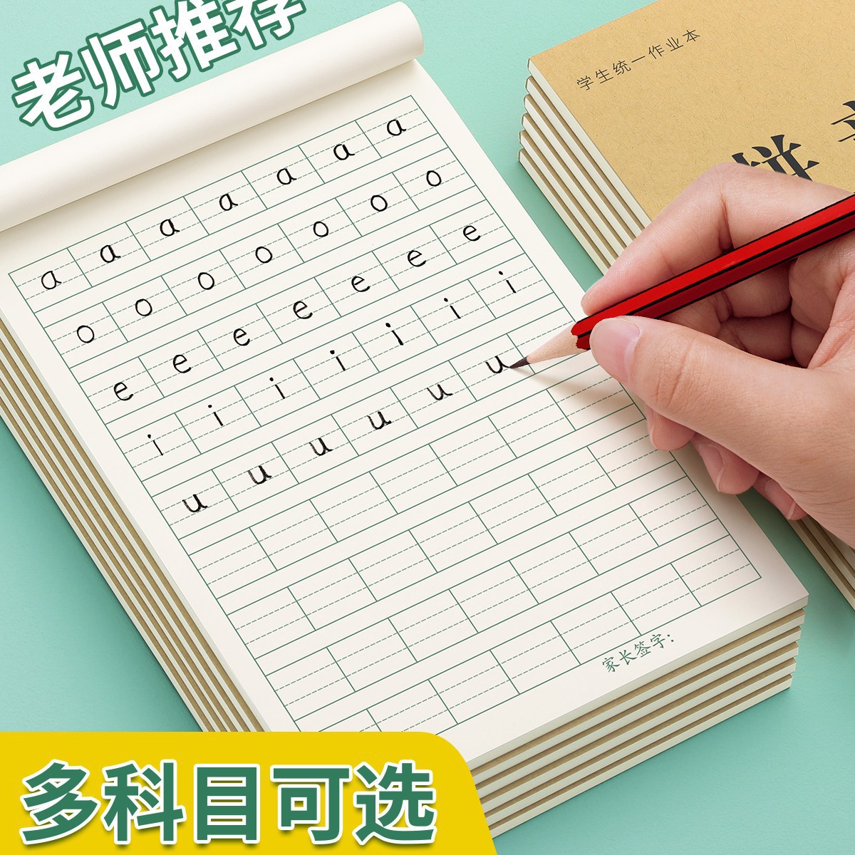 幼小衔接标准学前班子幼儿园本写字一年级作业本练字本生字小学生