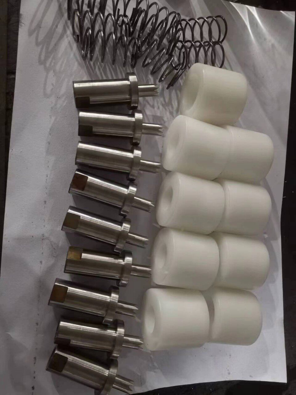 气动打孔器叉齿针薄膜塑料袋制袋机打孔器冲孔针制袋机打孔器配件