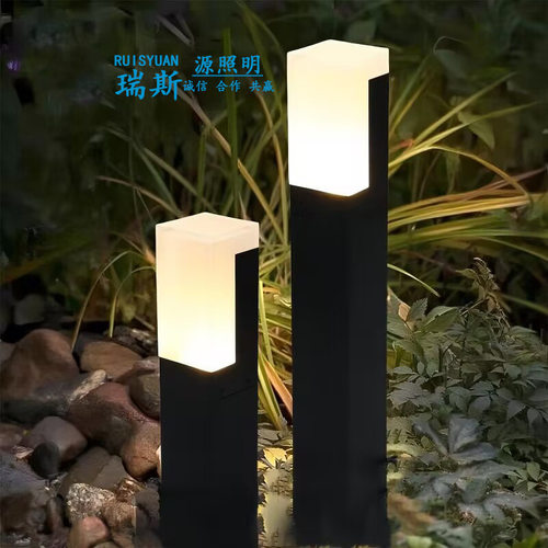 新款时尚简约LED草坪灯户外防水简约庭院公园绿道别墅小区景观灯