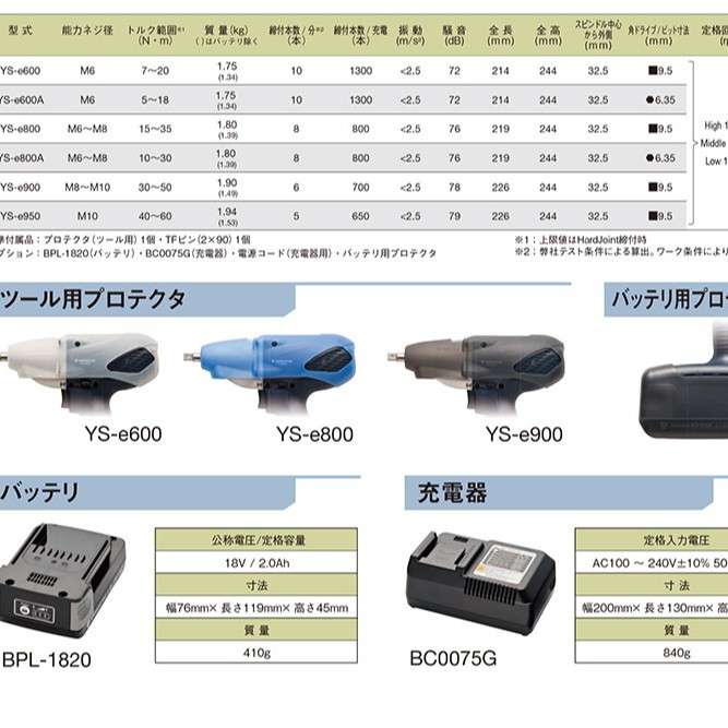 日本YOKOTA横田无线传输扭力扳手YS-E600 YS-E600A E800 E800A