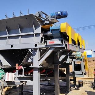 阶梯型1560泥石分离机土石分离设备波辊筛厂家黏土筛分机器