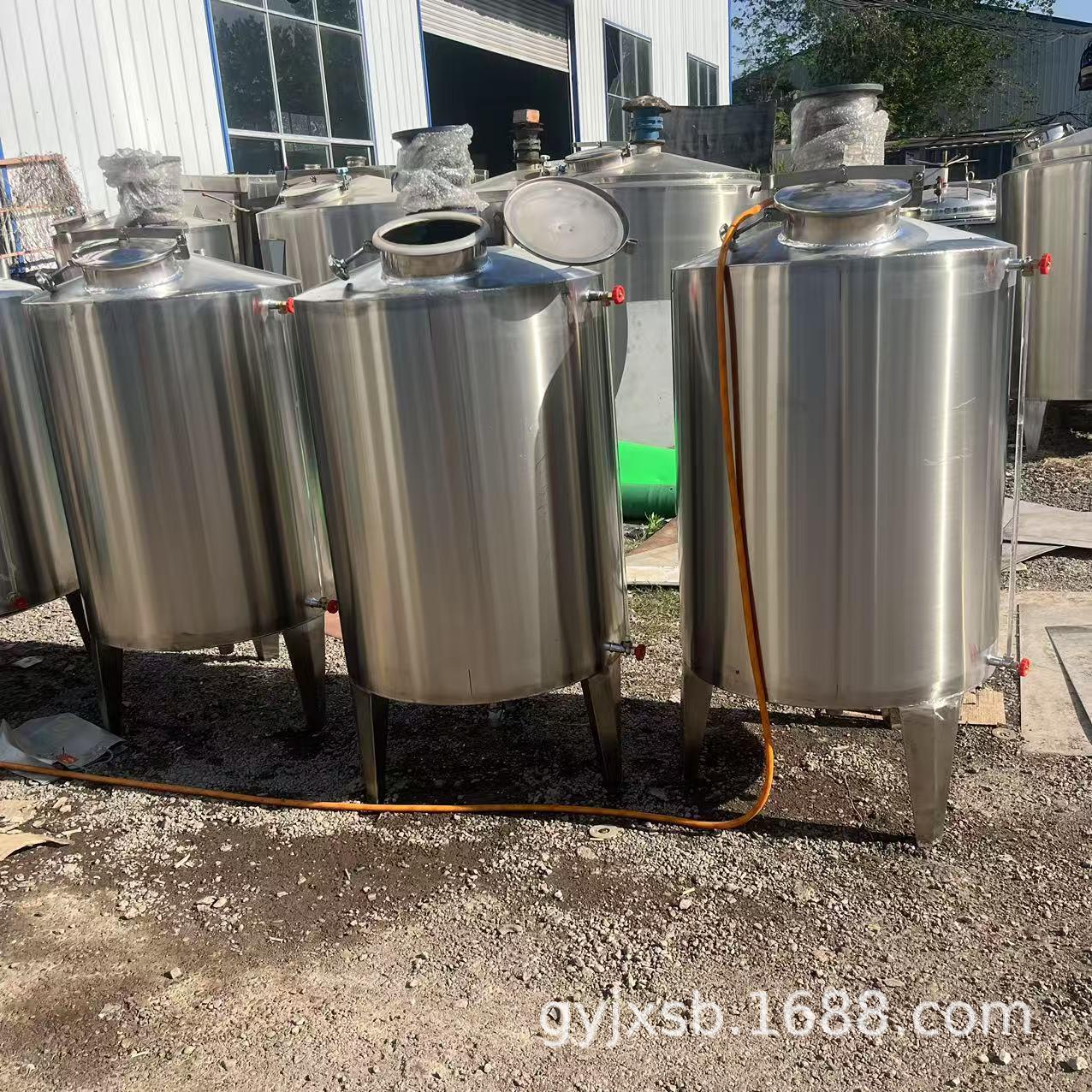 304不锈钢搅拌罐单层液体搅拌罐电加热立式不锈钢搅拌罐